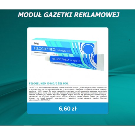 Felogel Neo 10mg/g żel 60g